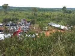 Avião do tráfico queimado na fronteira tinha matrícula brasileira