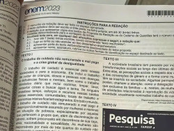 PF investiga vazamento da redação do Enem 2023 em redes sociais