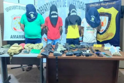 Cinco acusados de chacina são presos pela polícia paraguaia