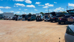 Defron apreende comboio de 14 veículos com contrabando na BR-267