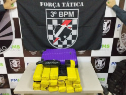 Polícia Militar apreende drogas e prende traficante em hotel