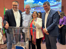 Alan assina convênio para construção da Casa da Mulher Brasileira