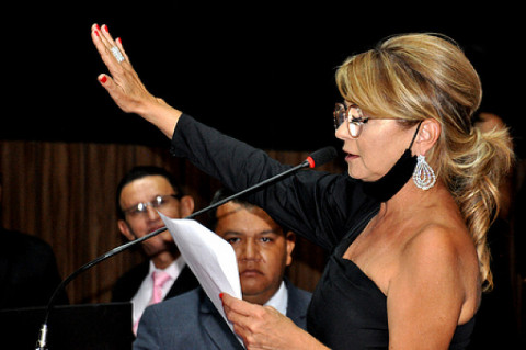 Vanda Camilo (PP) eleita prefeita de Sidrolândia. Imagem: (Assessoria)
