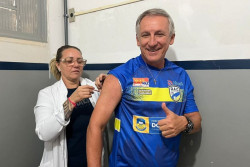 Comissão técnica do time de Dourados é vacinada contra dengue