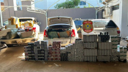 Três são presos pela PF com cigarro e pneus contrabandeados na fronteira