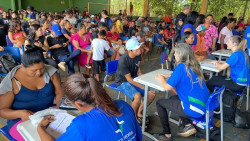 Justiça Federal Itinerante começa a atender moradores da reserva