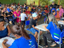 Justiça Federal Itinerante começa a atender moradores da reserva