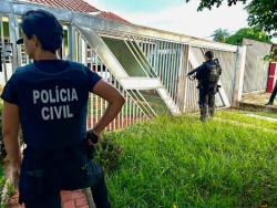 PC cumpre mandados de prisão em Ponta Porã em apoio à polícia de Goiás