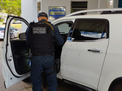Homem morre após intensa troca de tiros no Jardim Santa Fé
