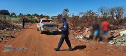 Em locais inadequados, douradenses insistem em jogar resíduos (Imagem: Guarda Municipal)