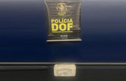 Homem que seguia com pasta base de cocaína para capital é preso na MS-164