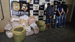 Três são presos em entreposto em Ponta Porã (Imagem: Adilson Domingos)