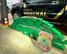 Polícia Federal apreende 155 quilos de cocaína em Brasilândia