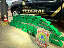 Polícia Federal apreende 155 quilos de cocaína em Brasilândia