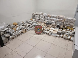 PF apreende 164 quilos de cocaína e 196 de maconha em Corumbá