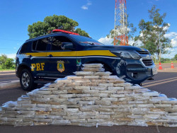 Polícia Rodoviária Federal apreende 201 quilos de cocaína em Terenos