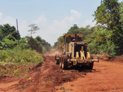 Prefeitura segue com ações de recuperação de vias da Reserva Indígena