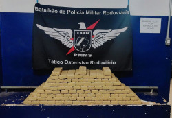 Polícia Militar Rodoviária prende homem por tráfico de drogas em Ponta Porã