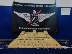 Polícia Militar Rodoviária prende homem por tráfico de drogas em Ponta Porã