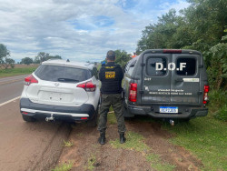 Veículo roubado no Mato Grosso é recuperado pelo DOF em Campo Grande