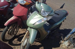 Leilão do Detran tem sete motos que não fizeram o primeiro emplacamento