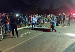 Mulher morre atropelada por motociclista na MS-156