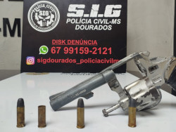 Homem que forneceu arma para adolescentes assaltarem posto é preso