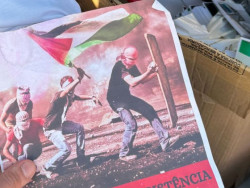 Polícia encontra material em defesa da Palestina no carro de professor