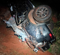 Polícia investiga acidente que matou mulher e filho na BR-163