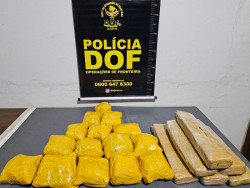 Polícia prende jovem com maconha e skunk