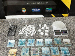 Homem de 45 anos que fazia delivery de drogas é preso em Dourados
