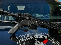 Polícia apreende em Dourados fuzil utilizado por facção criminosa