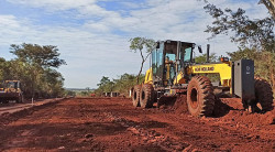 Rodovia entre Anel Viário e Panambi começa a ser asfaltada