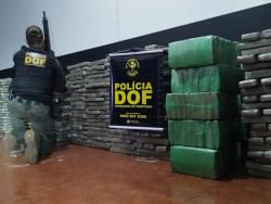 DOF apreende quase 1,6 tonelada de droga em Dois Irmãos do Buriti