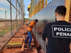 Agepen reforça combate a arremesso de ilícitos sobre muro de presídios