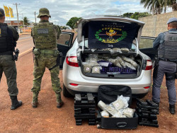 DOF apreende 432 quilos de maconha sendo levados de MS para SP