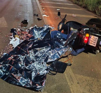 Caminhão passa por cima e mata duas mulheres