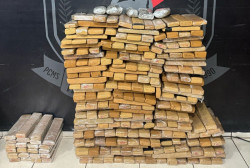 Três são presos pela Garras com droga e munições de 9 milímetros