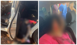 Homem e mulher são mortos a tiros no meio da rua na fronteira