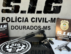 “Marreteiros” que vendiam armas por aplicativo de conversa são presos