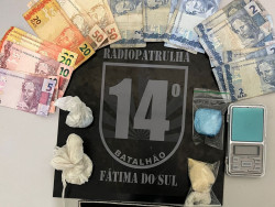 Casal é preso por tráfico de cocaína em ação conjunta da polícia