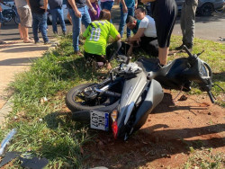 Quadro se agrava e motociclista ferida em acidente passa por cirurgia