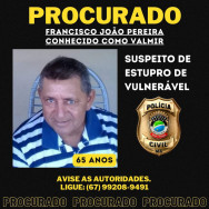 Polícia procura suspeito de abusar sexualmente de criança de 10 anos