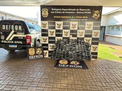 Ônibus de turismo levava 147 quilos de cocaína na fronteira para SP