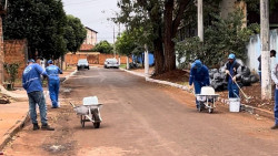 Começam ações do Desenvolve Dourados em Ação no Parque do Lago II