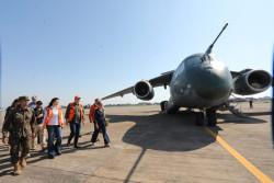 Pela 1ª vez, aeronave com 12 mil litros é usada para apagar incêndios no Pantanal
