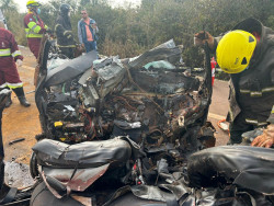 "Senti que era ele no carro", diz pai de jovem morto com amigos em acidente