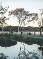 Manhãs geladas nos últimos dias em Dourados (Imagem: Alexandre Pimenta)
