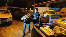 Droga estocada em contêiner é apreendida pela Defron