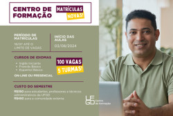 UFGD abre matrículas para cursos de inglês, espanhol e francês